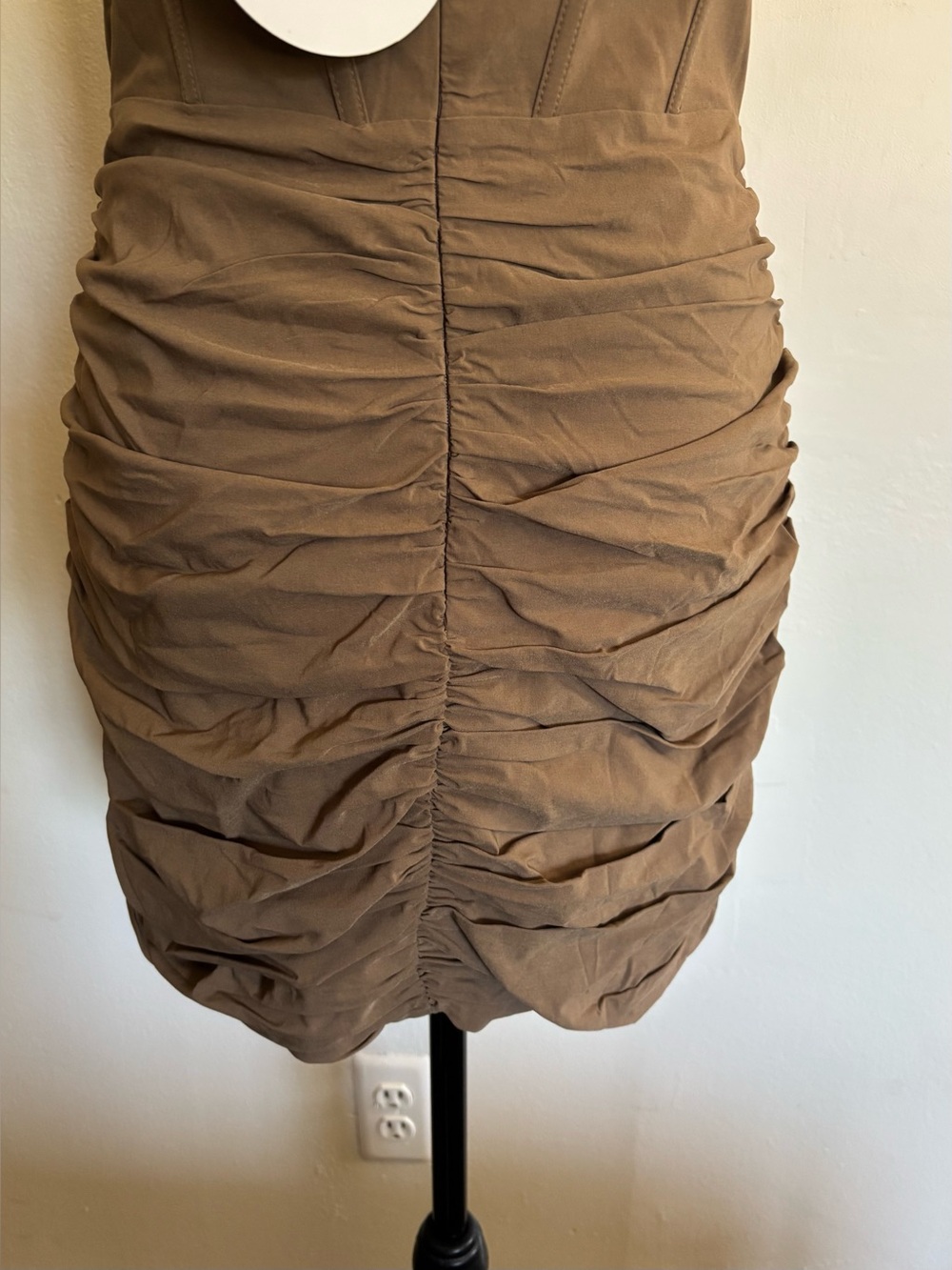 Babyboo Nyla Corset Mini Dress Mocha - Picture 6 of 10